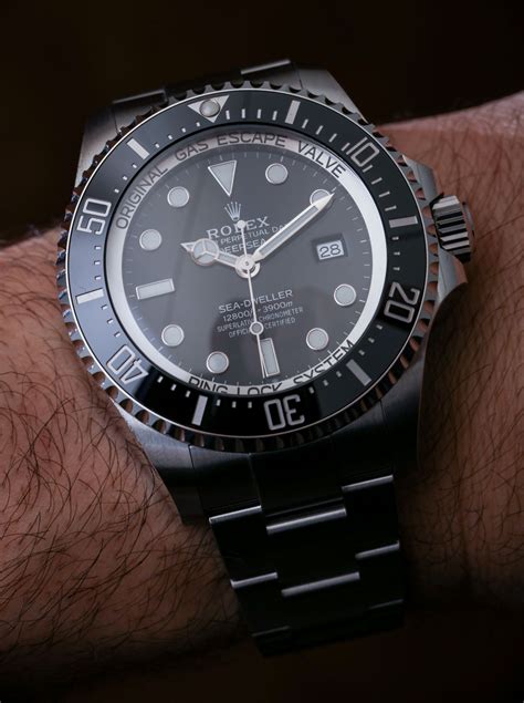 rolex deepsea black